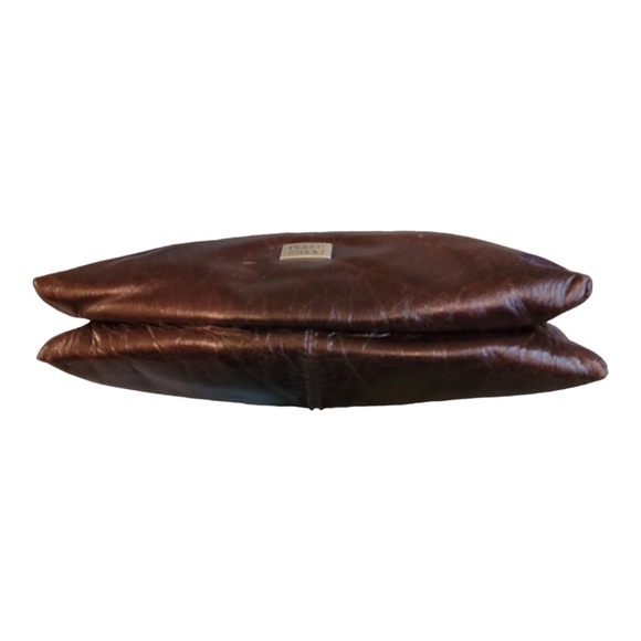 Wilsons Leather Pelle Studio Brown Leather Shoulder Handbag Vintage - Picture 6 of 11